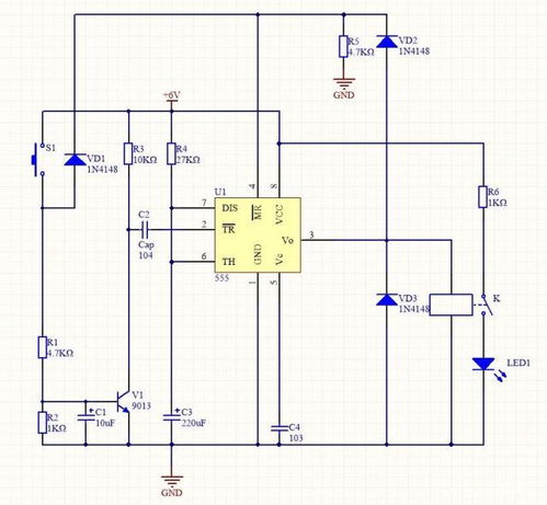 基于555定時(shí)器芯片的電路設(shè)計(jì)與軟件開(kāi)發(fā)